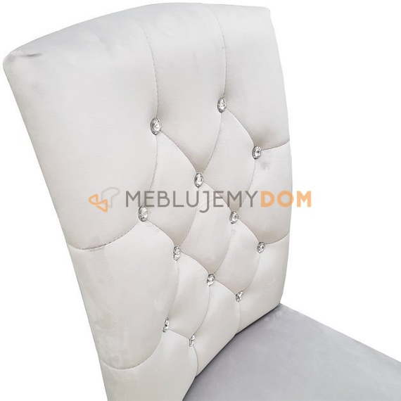 Krzesło SIMAO z kryształkami 103 cm