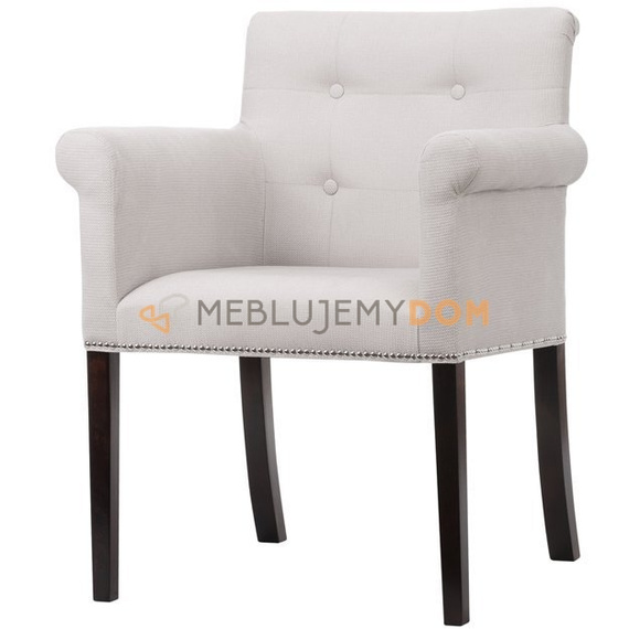 Fotel LAURENCE z pinezkami 86 cm