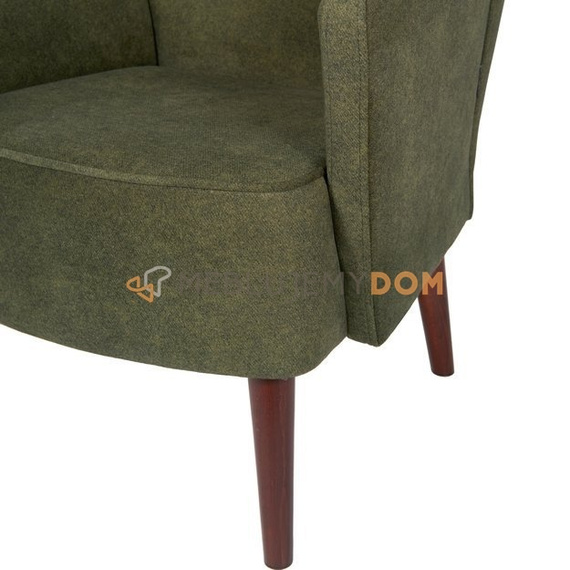 Fotel KLUBOWY z podłokietnikami 80 cm