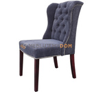 Krzesło MATEO PIK z pinezkami i kołatką 106 cm