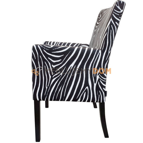Fotel PROSTY Zeberka 98 cm