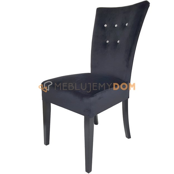 Krzesło ROBERTO z kryształkami 100 cm