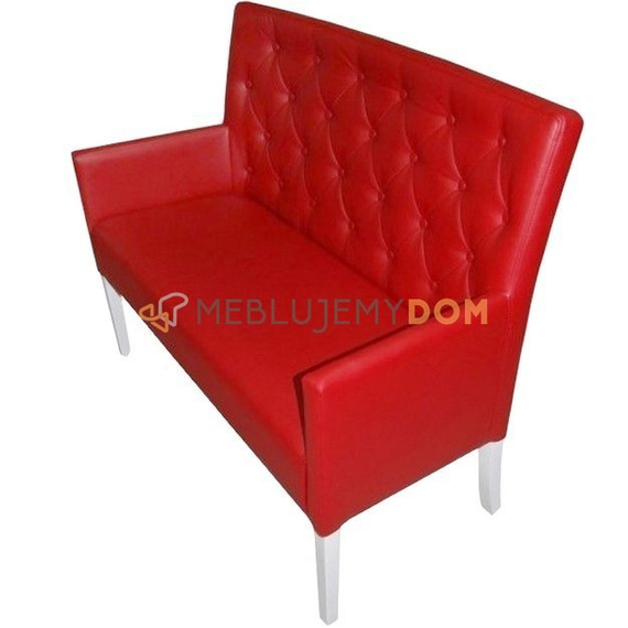 Ławka HOLLY PIK z guzikami 98 cm