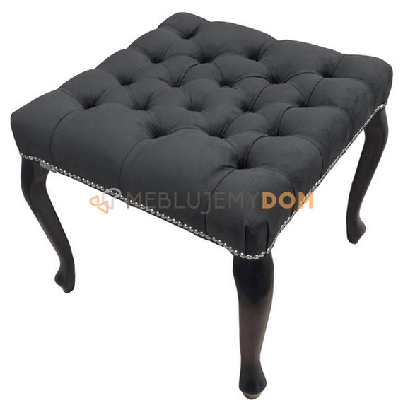 Puf CHESTERFIELD z pinezkami 50 x 50 cm