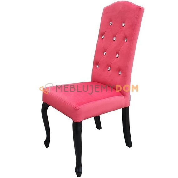 Krzesło LUDWIK PIK z kryształkami 110 cm