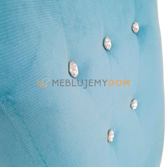 Krzesło ROBERTO z kryształkami 100 cm