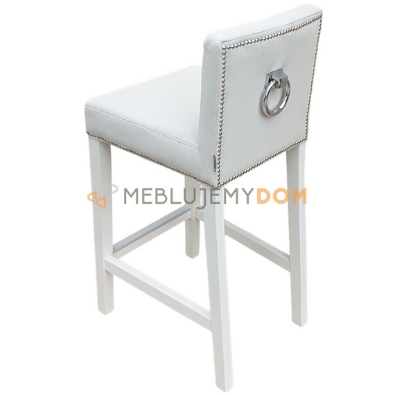 Hoker WĄSKI PIK z guzikami, pinezkami i kołatką 93 cm