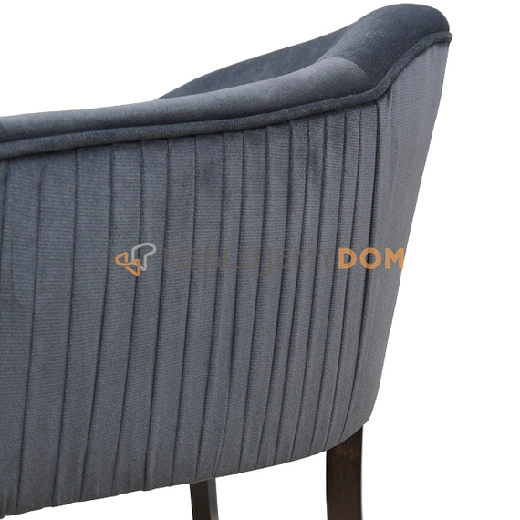 Fotel CAPRI z plisami 81 cm