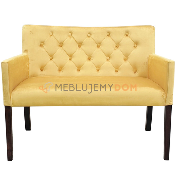 Ławka VICKY PIK z guzikami 84 cm