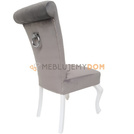 Krzesło TIZIANO z kryształkami, pinezkami i kołatką 100 cm