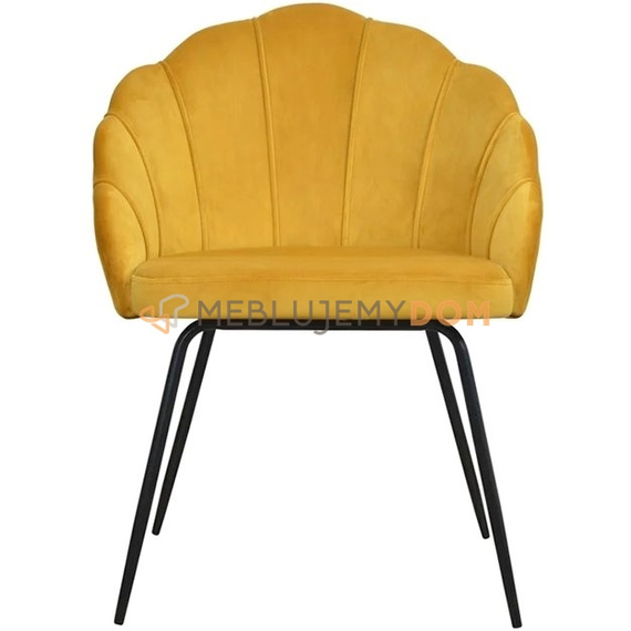 Fotel SHELLY BLACK 83 cm