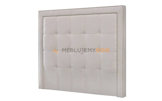 Wezgłowie tapicerowane CLASSIC PIK z guzikami i pinezkami