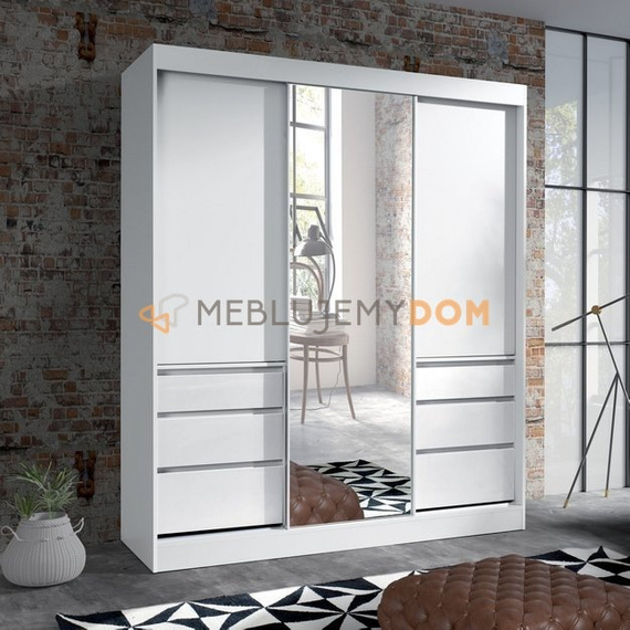 Szafa przesuwna CLARKE 180 cm