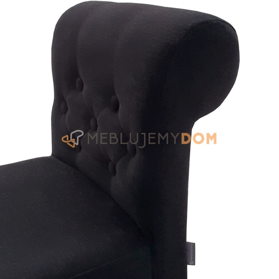 Hoker PROSTY PIK z wałkiem, pinezkami i kołatką 106 cm