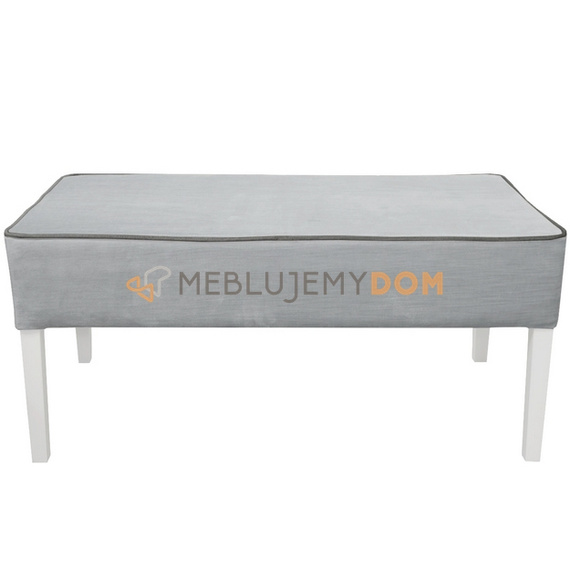 Puf PROSTY z lamówką i kołatkami 97 x 50 cm