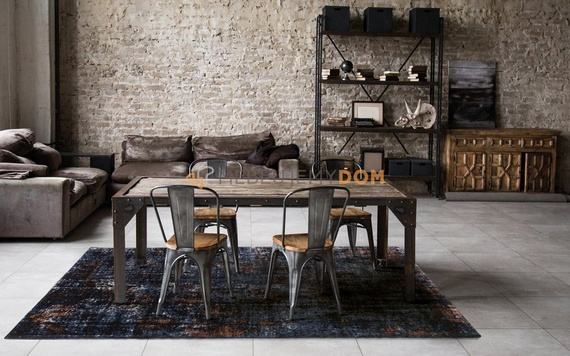 Dywan FLAME RUSTY BLUE