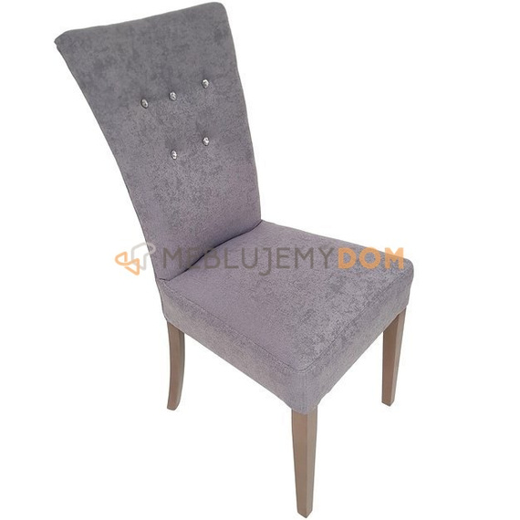 Krzesło ROBERTO z kryształkami 100 cm