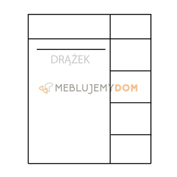 Szafa 3-drzwiowa LARGO