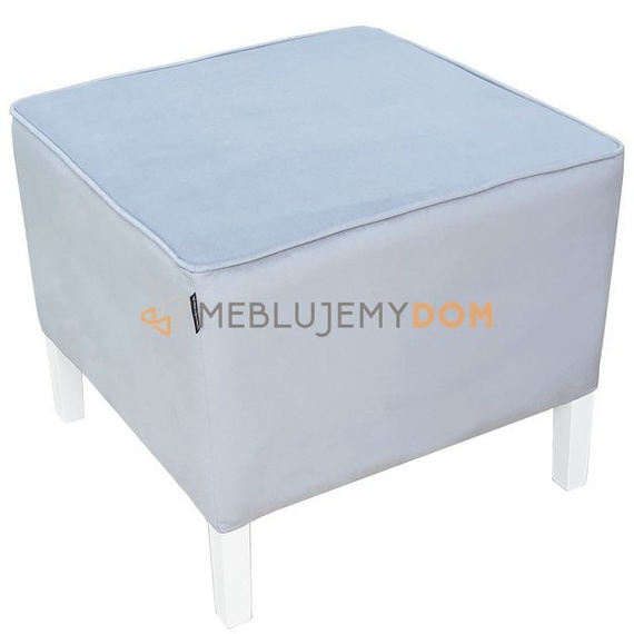 Puf PEŁNY z lamówką 50 x 50 cm