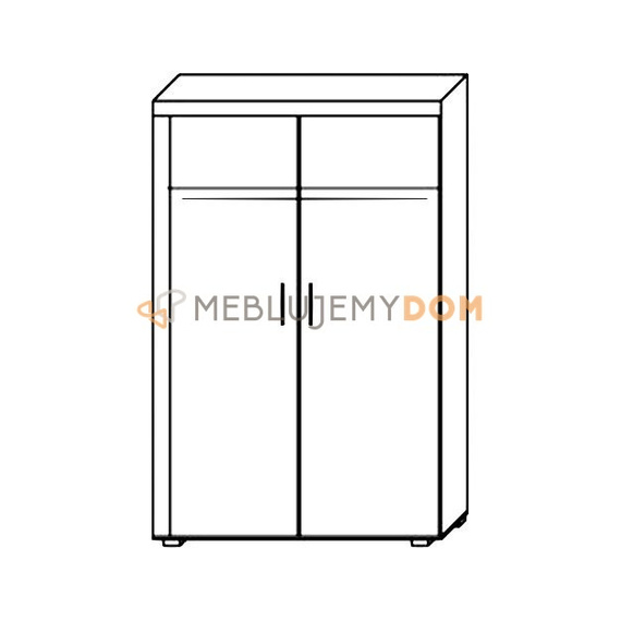 Szafa 2-drzwiowa DONNA