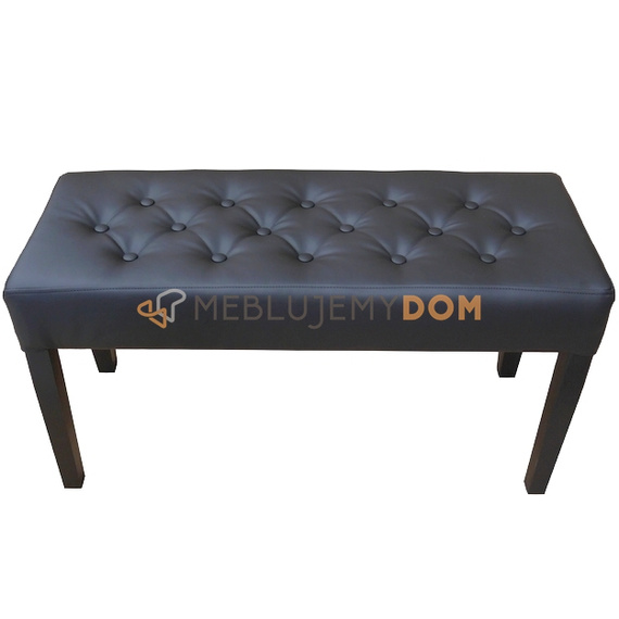 Puf WĄSKI PIK z guzikami 90 x 35 cm