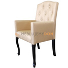 Fotel LUDWIK PIK z guzikami 101 cm