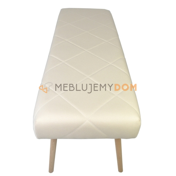 Puf JUDITH z przeszyciami 110 x 45 cm