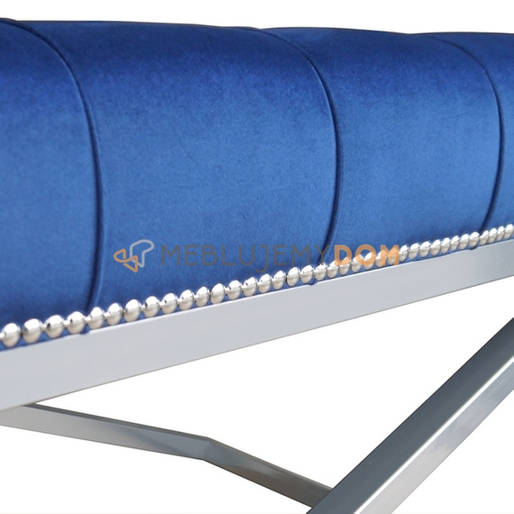 Puf FELIX z pinezkami 90 x 45 cm