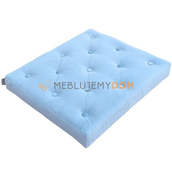Poduszka na siedzisko SOFT PIK z guzikami 60 x 50 cm