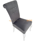 Krzesło TIZIANO z kryształkami i kołatką 100 cm