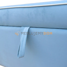 Puf COFFER z lamówką 97 x 50 cm