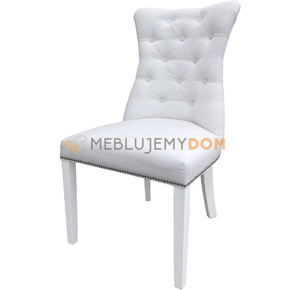 Krzesło AMELIA z pinezkami i kołatką 98 cm