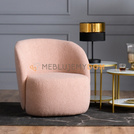 Fotel BOUCLE LIZ 80 cm