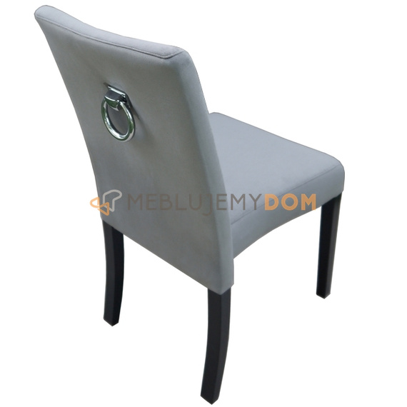 Krzesło SZTAPLOWANE PIK z guzikami i kołatką 98 cm