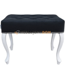 Puf LUDWIK PIK z guzikami i pinezkami 60 x 35 cm