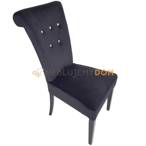 Krzesło MARCELO z kryształkami i kołatką 100 cm