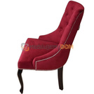 Krzesło DAFFY LUDWIK PIK z pinezkami i kołatką 98 cm