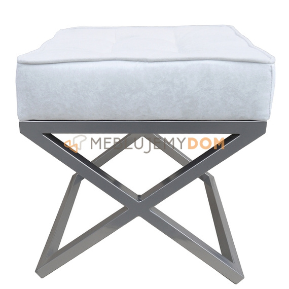 Puf FELIX 4-PIK Kwadrat z lamówką 45 x 45 cm