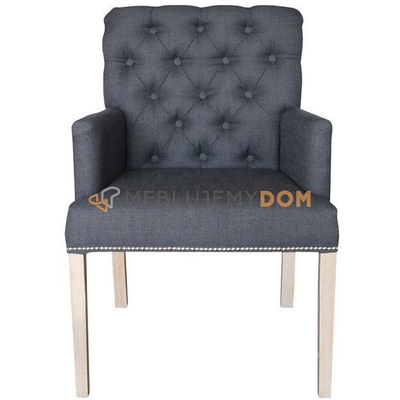 Fotel FRESCO z pinezkami i kołatką 94 cm