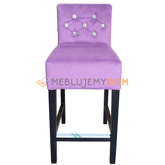 Hoker SKOŚNY PIK z kryształkami 93 cm