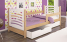 Łóżko BRIAN z barierką 
