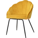 Fotel SHELLY BLACK 83 cm