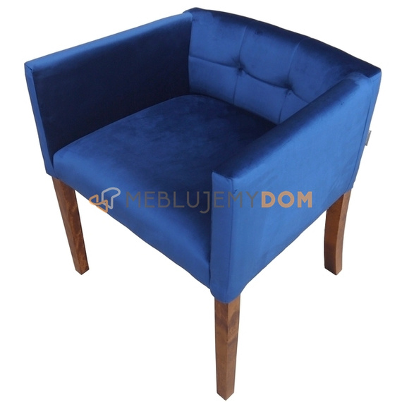 Fotel WĄSKI PIK Kwadrat 65 cm