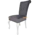 Krzesło TIZIANO z kryształkami i kołatką 100 cm