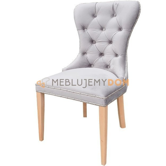 Krzesło MARGARET z pinezkami i kołatką 96 cm