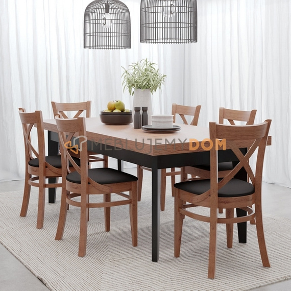 Stół ASTRID Fornir 160 x 90 cm