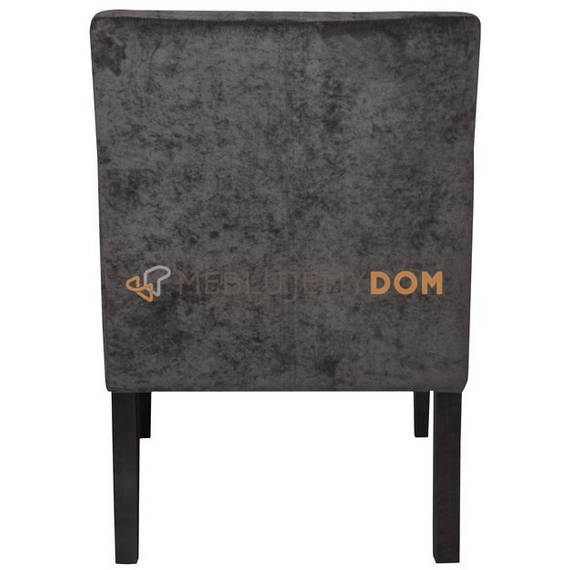 Fotel PROSTY PIK z kryształkami 84 cm