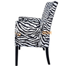 Fotel PROSTY Zebra 98 cm
