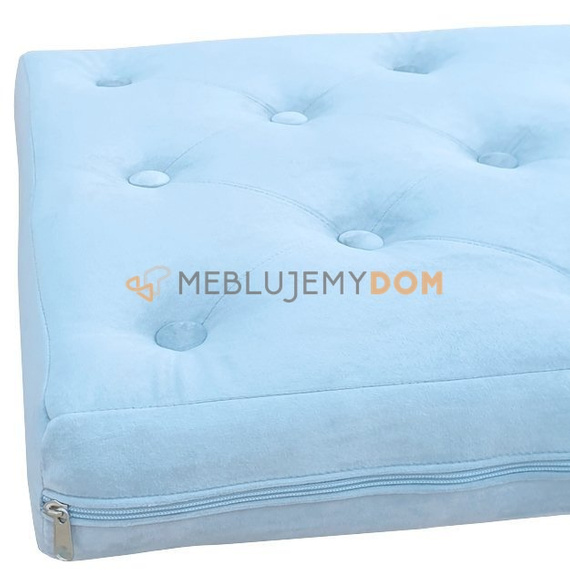 Poduszka na siedzisko SOFT PIK z guzikami 60 x 50 cm