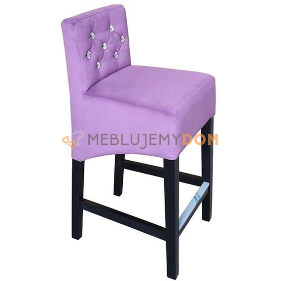 Hoker SKOŚNY PIK z kryształkami 93 cm